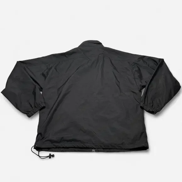 Vintage Y2K New Balance Black Full Zip Lightweight Windbreaker Jacket Men’s L - Picture 2 of 7